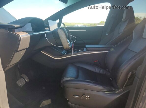 7SAXCAE59NF346530 2022 TESLA MODEL Серый Вид салона спереди