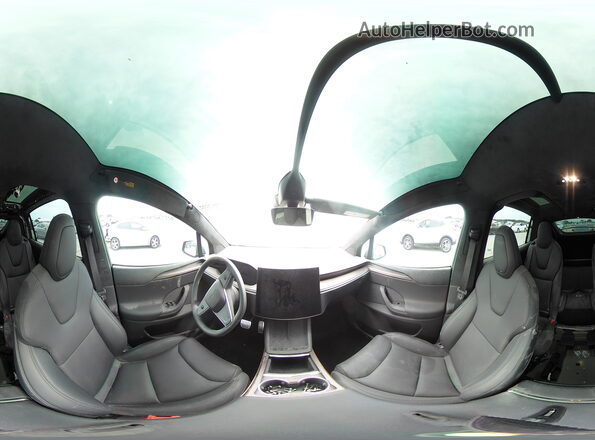 7SAXCBE54TF480395 2026 TESLA MODEL Серебряный Панорамный вид салона 360°