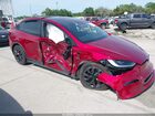 2024 Tesla Model X Long Range Красный vin: 7SAXCBE59RF441973