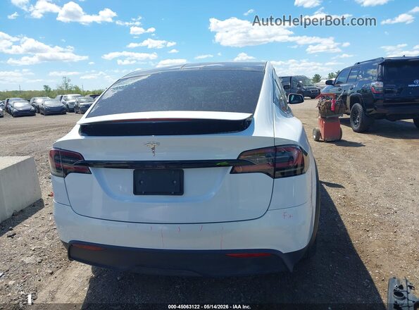 7SAXCBE5XPF377150 2023 TESLA MODEL X White 