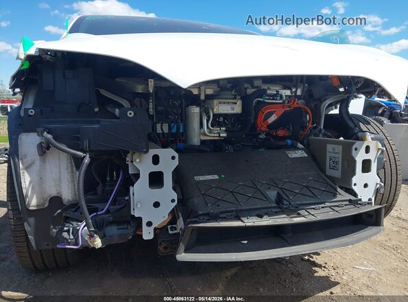 7SAXCBE5XPF377150 2023 TESLA MODEL X White Widok z przodu