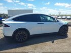 2023 Tesla Model X Dual Motor All-wheel Drive/standard Range White vin: 7SAXCBE5XPF377150