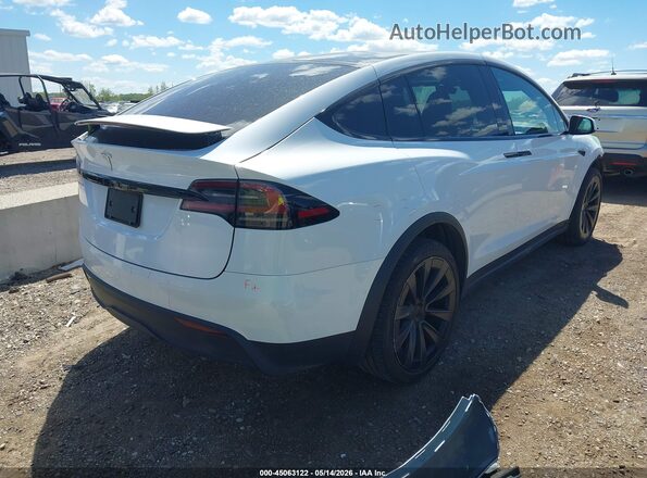 7SAXCBE5XPF377150 2023 TESLA MODEL X White Tył prawy