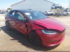 2023 Tesla Model X Plaid Tri Motor All-wheel Drive Красный vin: 7SAXCBE60PF426137