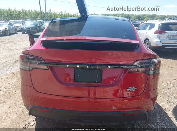 7SAXCBE60PF426137 2023 TESLA MODEL X Красный 