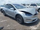 2026 Tesla Model X Plaid/signature Series Silver vin: 7SAXCBE61TF486454