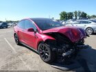 2022 Tesla Model X Plaid Tri Motor All-wheel Drive Красный vin: 7SAXCBE62NF354659