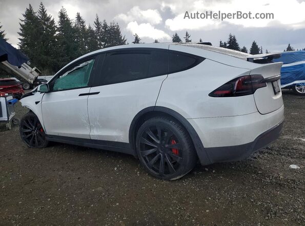 7SAXCBE62RF453942 2024 TESLA MODEL White Задня ліва чверть