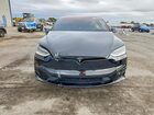 2022 Tesla Model X Black vin: 7SAXCBE69NF355386