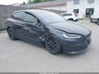 2024 Tesla Model X Long Range Gray vin: 7SAXCDE52RF441227