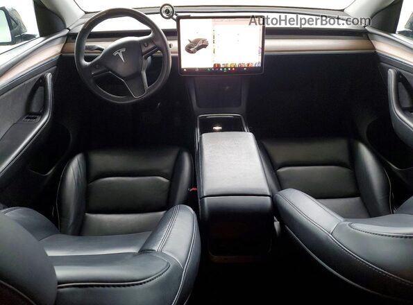 7SAYGAEE1PF958670 2023 TESLA MODEL Black Vista del salpicadero