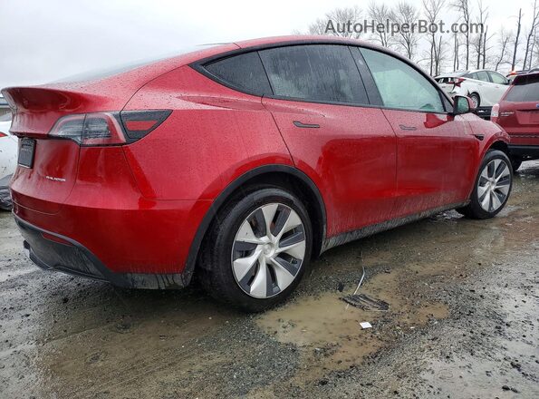 7SAYGAEE1RF001992 2024 TESLA MODEL Red Rear right