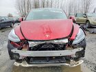 2024 Tesla Model Y Red vin: 7SAYGAEE1RF001992