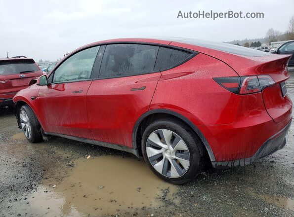 7SAYGAEE1RF001992 2024 TESLA MODEL Red Rear left