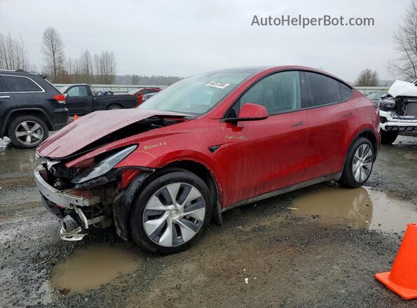 7SAYGAEE1RF001992 2024 TESLA MODEL Red Front left