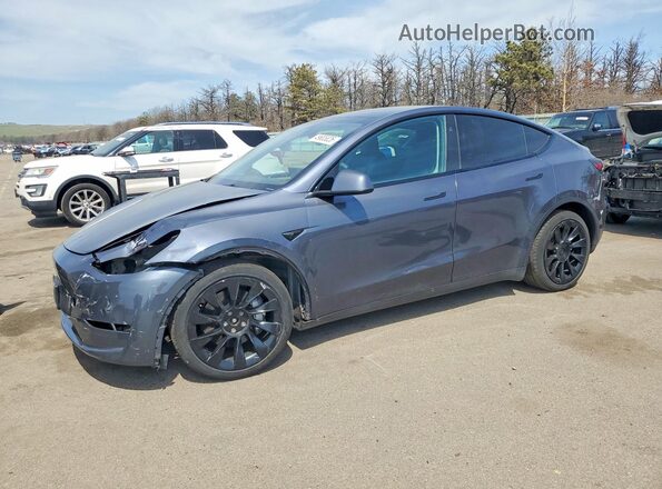 7SAYGAEE2PF836805 2023 TESLA MODEL Charcoal Առջևի ձախ երեք քառորդ տեսարան