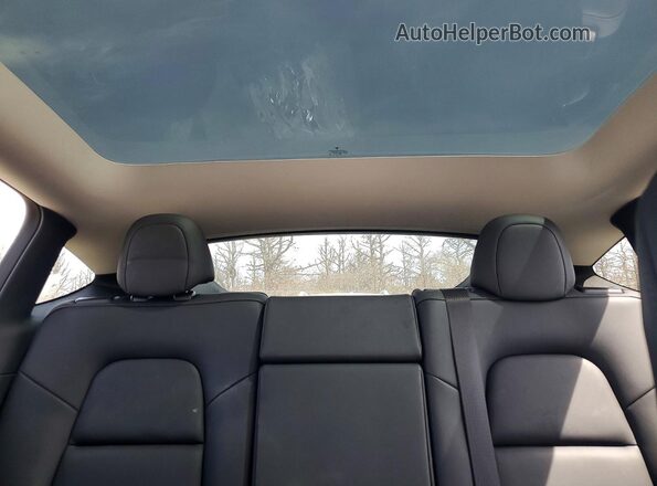 7SAYGAEE2PF836805 2023 TESLA MODEL Charcoal Հետևի նստատեղերի տեսք