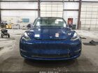 2025 Tesla Model Y Long Range Dual Motor All-wheel Drive Blue vin: 7SAYGAEE2SF251148