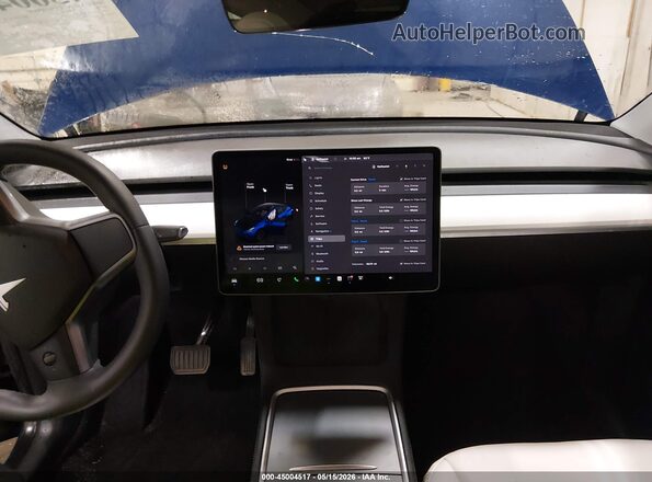 7SAYGAEE2SF251148 2025 TESLA MODEL Y Blue 