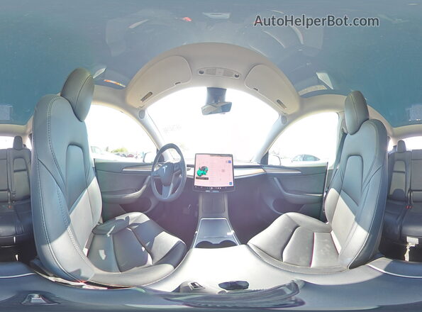 7SAYGAEE3PF621286 2023 TESLA MODEL Белый Панорамный вид салона 360°