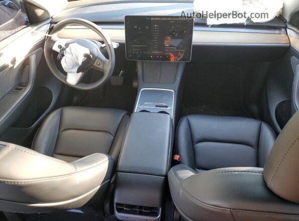 7SAYGAEE3PF833606 2023 TESLA MODEL Black Вид панелі приладів