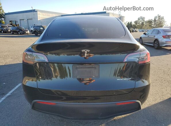 7SAYGAEE3PF833606 2023 TESLA MODEL Black Вид ззаду