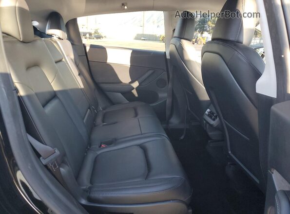7SAYGAEE3PF833606 2023 TESLA MODEL Black Вид задньої частини салону