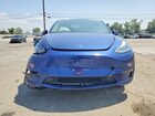 2023 Tesla Model Y Blue vin: 7SAYGAEE3PF903928