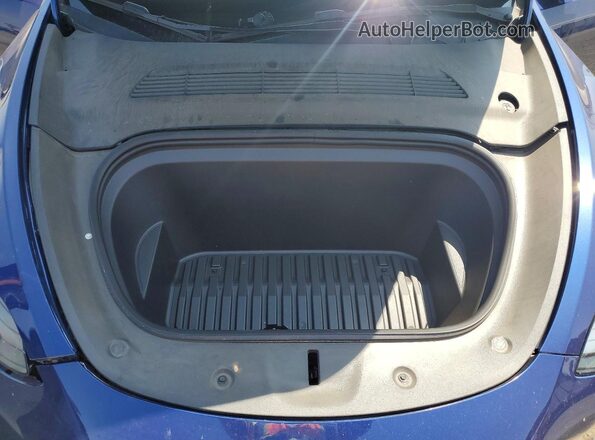 7SAYGAEE3PF903928 2023 TESLA MODEL Blue Вид підкапотного простору