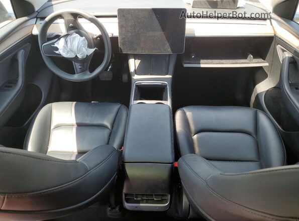 7SAYGAEE3PF903928 2023 TESLA MODEL Blue Вид панелі приладів