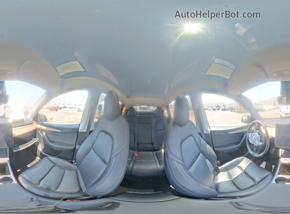 7SAYGAEE3PF903928 2023 TESLA MODEL Blue Панорамний вид салону 360°