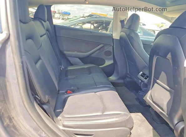 7SAYGAEE4PF699950 2023 TESLA MODEL Угольный Вид задних сидений