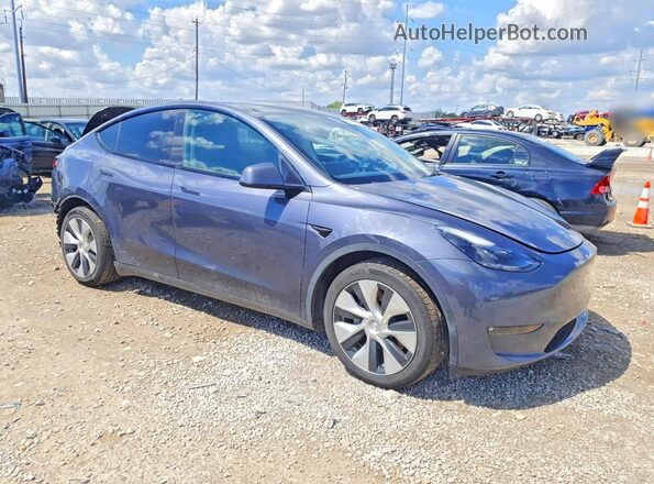 7SAYGAEE4PF699950 2023 TESLA MODEL Угольный Передняя правая четверть