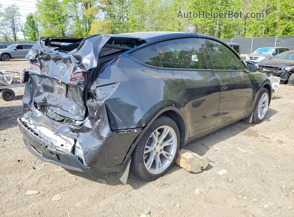 7SAYGAEE4RF988684 2024 TESLA MODEL Gray Задня права чверть