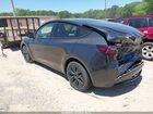 2025 Tesla Model Y Long Range Dual Motor All-wheel Drive Gray vin: 7SAYGAEE4SF230737