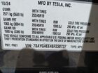 2025 Tesla Model Y Long Range Dual Motor All-wheel Drive Gray vin: 7SAYGAEE4SF230737