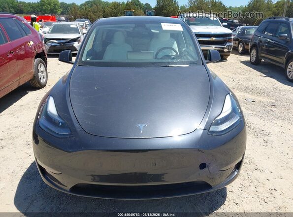 7SAYGAEE4SF230737 2025 TESLA MODEL Y Gray Вид щитка приладів