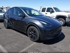 2024 Tesla Model Y Long Range Dual Motor All-wheel Drive Blue vin: 7SAYGAEE5RF112142