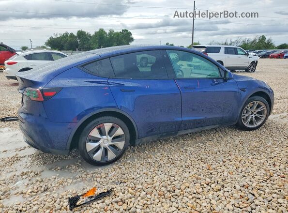 7SAYGAEE6NF393362 2022 TESLA MODEL Blue Trasero derecho