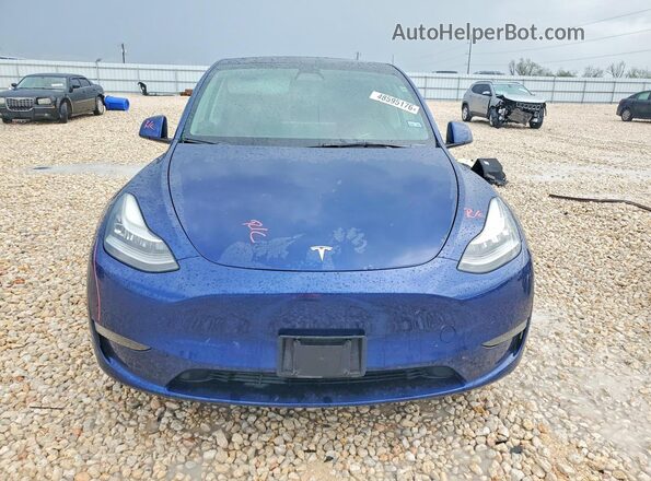 7SAYGAEE6NF393362 2022 TESLA MODEL Blue Vista frontal