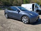 2022 Tesla Model Y Серый vin: 7SAYGAEE6NF490237