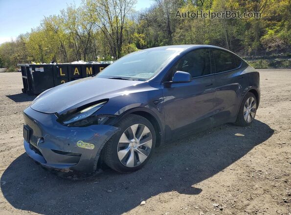 7SAYGAEE6NF490237 2022 TESLA MODEL Серый Передняя левая четверть
