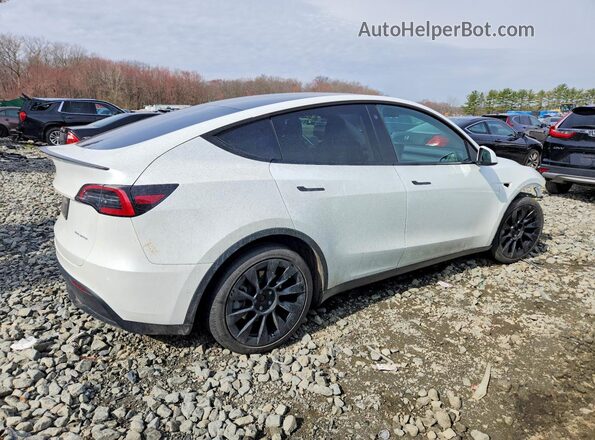7SAYGAEE6NF523964 2022 TESLA MODEL Белый Задняя правая четверть