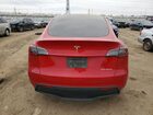 2023 Tesla Model Y Red vin: 7SAYGAEE6PF944229