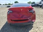 2024 Tesla Model Y Red vin: 7SAYGAEE6RF069513