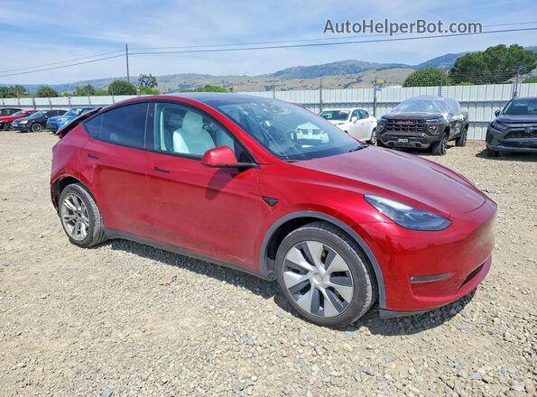 7SAYGAEE6RF069513 2024 TESLA MODEL Red Передня права чверть