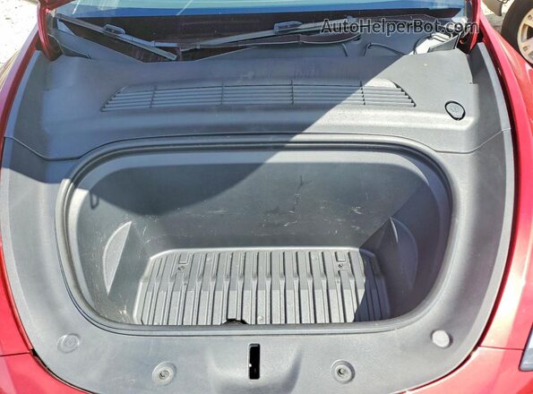 7SAYGAEE6RF069513 2024 TESLA MODEL Red Вид задньої частини салону