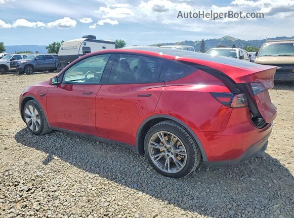 7SAYGAEE6RF069513 2024 TESLA MODEL Red Задня ліва чверть