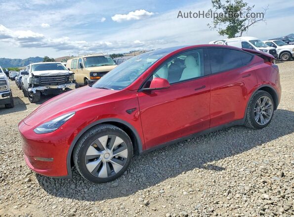 7SAYGAEE6RF069513 2024 TESLA MODEL Red Передня ліва чверть