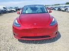 2024 Tesla Model Y Red vin: 7SAYGAEE6RF069513